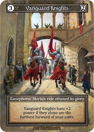 Vanguard Knights (Foil) Beta card price