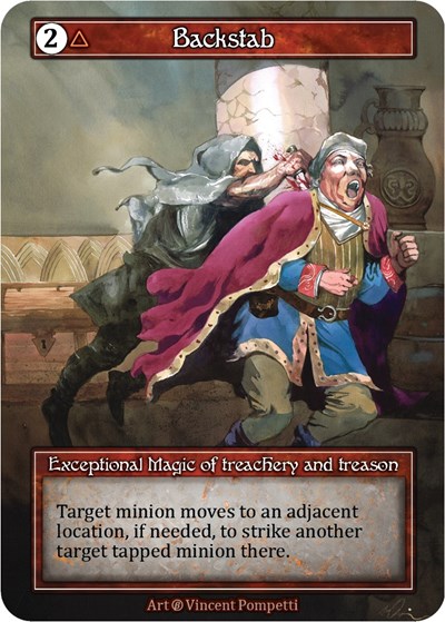 Backstab (Foil) Beta card price