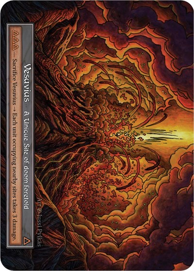 Vesuvius (Foil) Beta card price