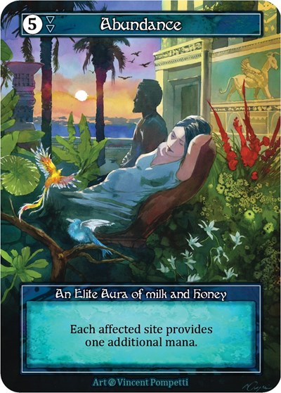 Abundance (Foil) Beta card price