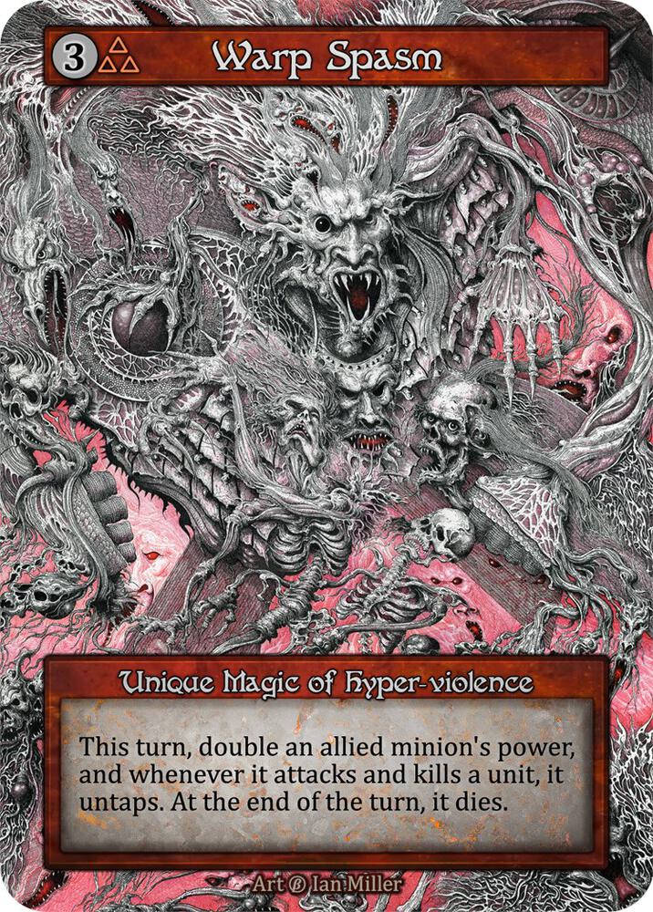 Warp Spasm — Beta card