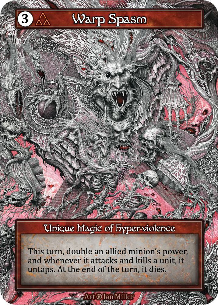 Warp Spasm (Foil) - Beta - Sorcery: Contested Realm - TCGplayer.com