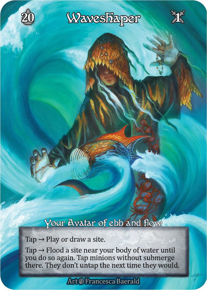 Waveshaper (Foil) - Beta - Sorcery: Contested Realm - TCGplayer.com