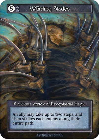 Whirling Blades (Foil) Beta card price