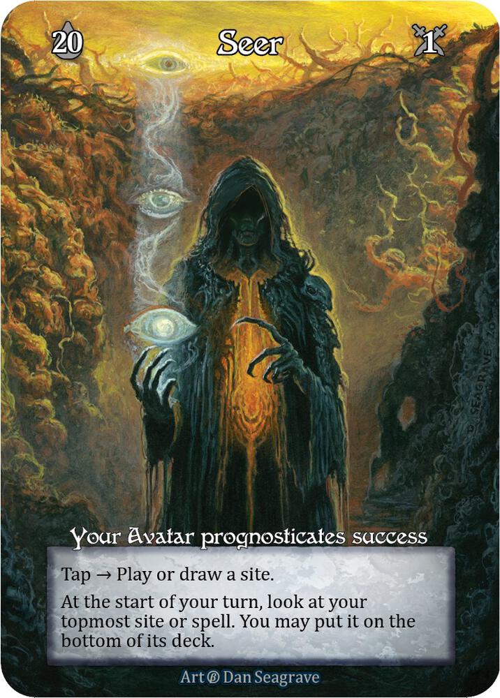 Seer (Foil) - Beta - Sorcery: Contested Realm - TCGplayer.com