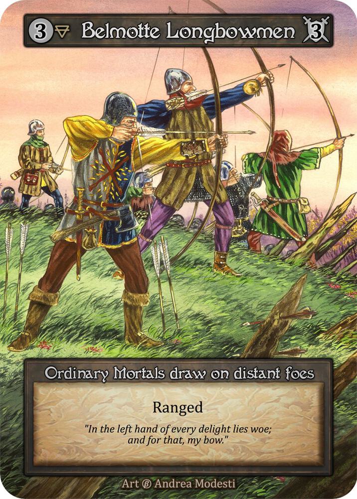 Belmotte Longbowmen — Beta card