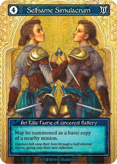 Selfsame Simulacrum (Foil) Beta card price