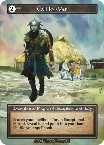 Call to War (Foil) Beta card price