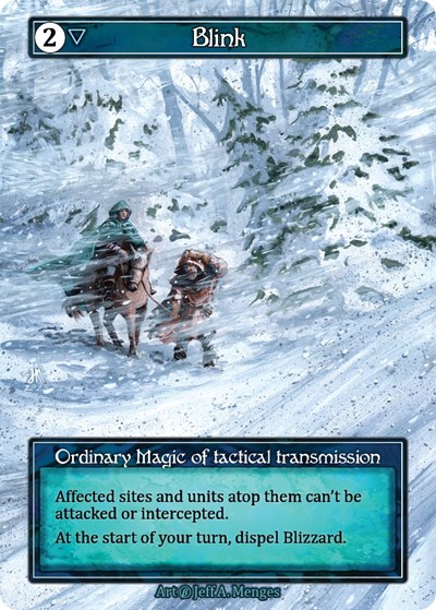 Blink (Foil) (Misprint) Beta card price