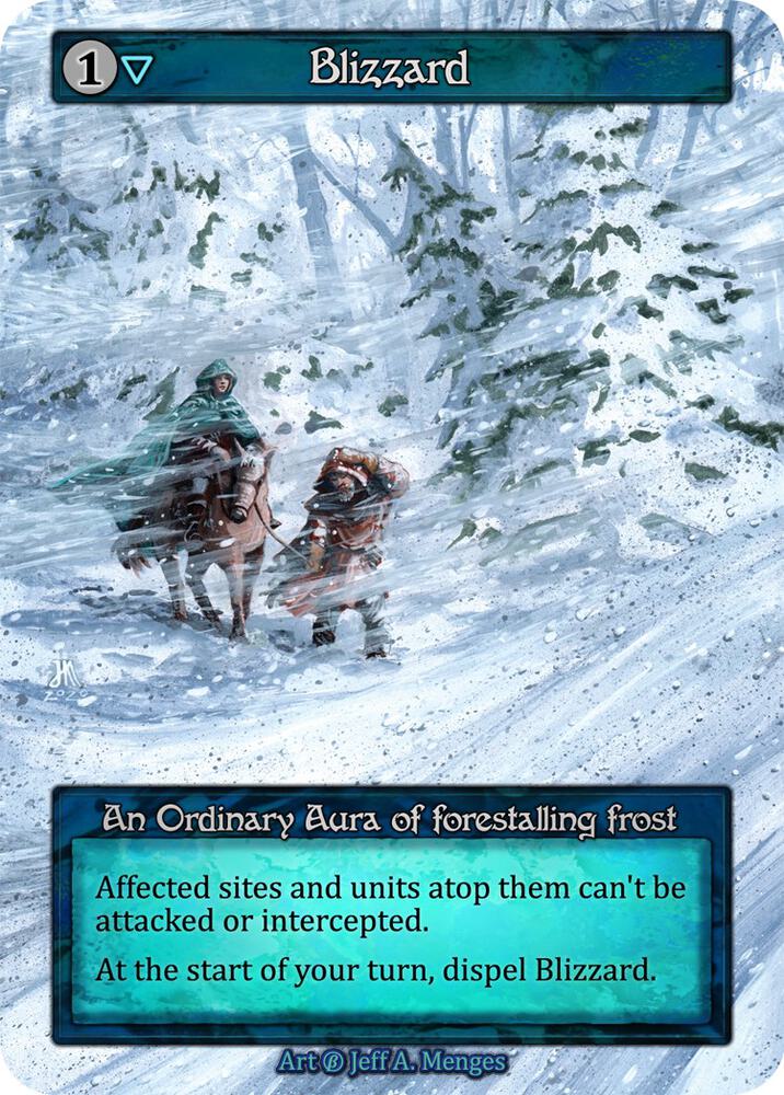 Blizzard — Beta card