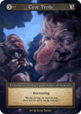 Cave Trolls — Beta card