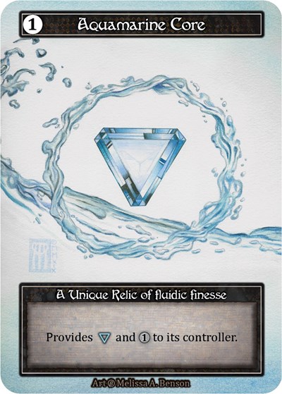 Aquamarine Core (Foil) Beta card price
