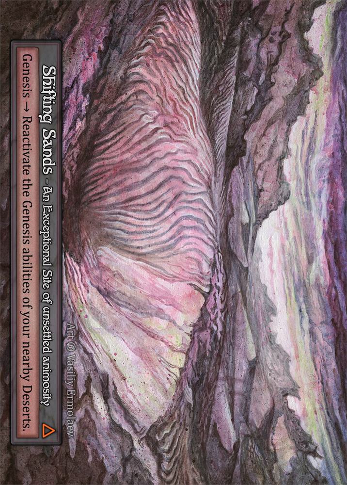 Shifting Sands — Beta card