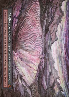 Shifting Sands — Beta card