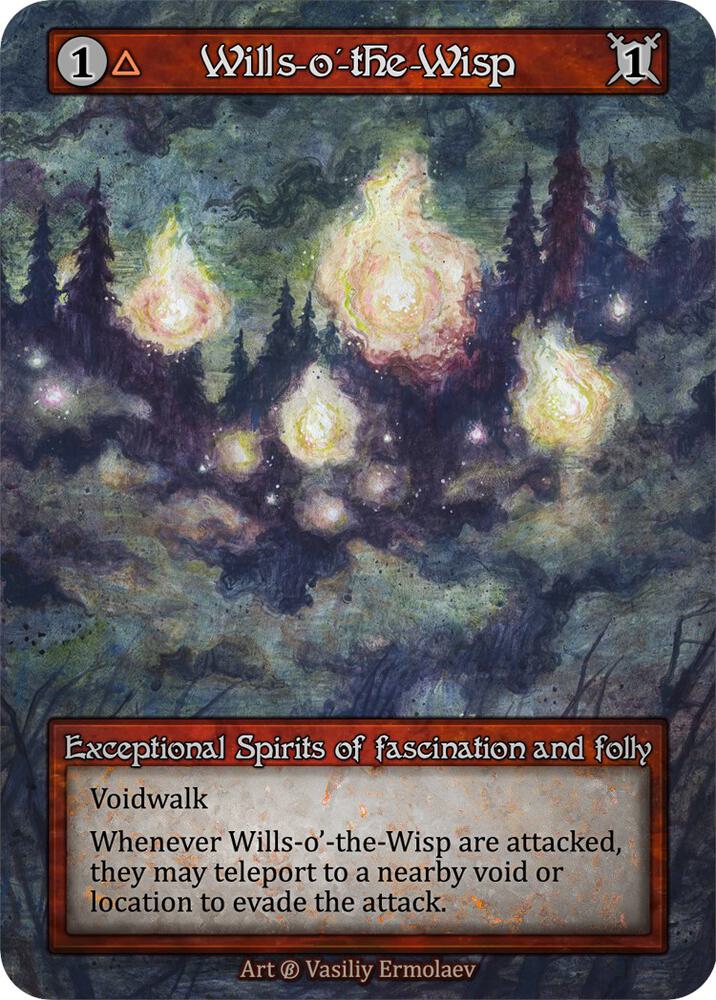 Wills-o'-the-Wisp — Beta card