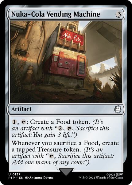 MTG ヌカコーラ自動販売機 サージFoil Fallout サージFOIL】【日】ヌカコーラ自動販売機/Nuka-Cola Vending
