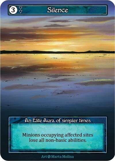 Silence (Foil) Beta card price