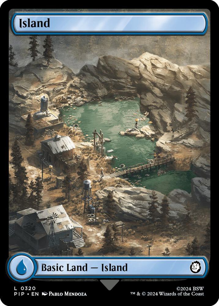 Island (0320) 320 card