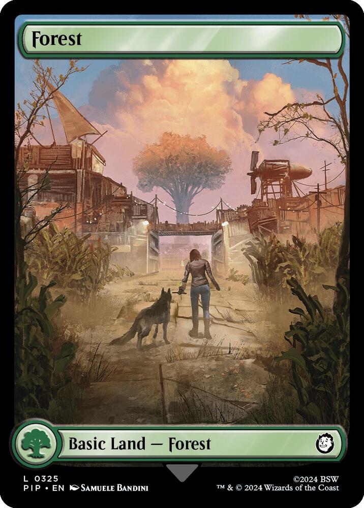 Forest (0325) 325 card