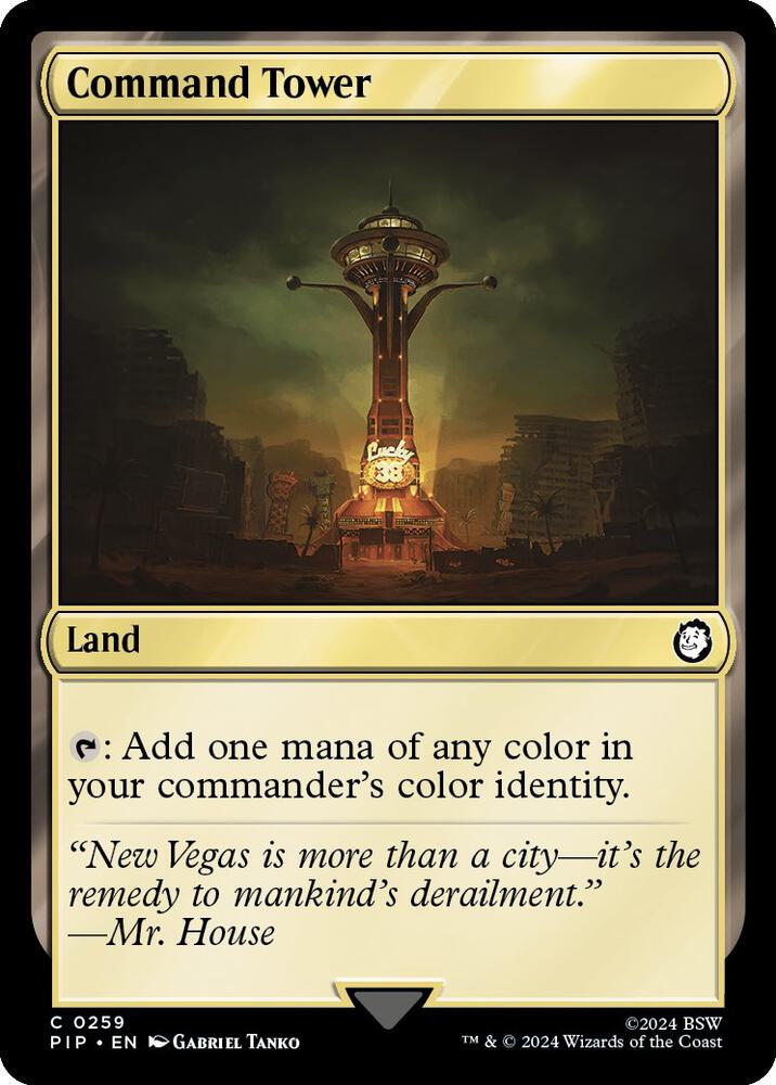Command Tower - Universes Beyond: Fallout - Magic: The Gathering