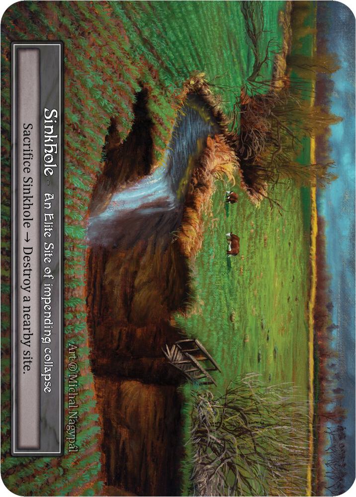 Sinkhole (Foil) - Beta - Sorcery: Contested Realm - TCGplayer.com