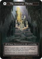 The Immortal Throne (Foil) - Beta - Sorcery: Contested Realm