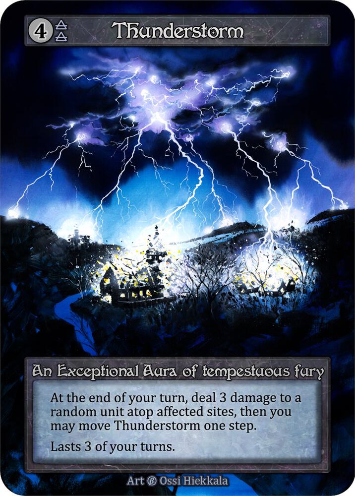 Thunderstorm — Beta card