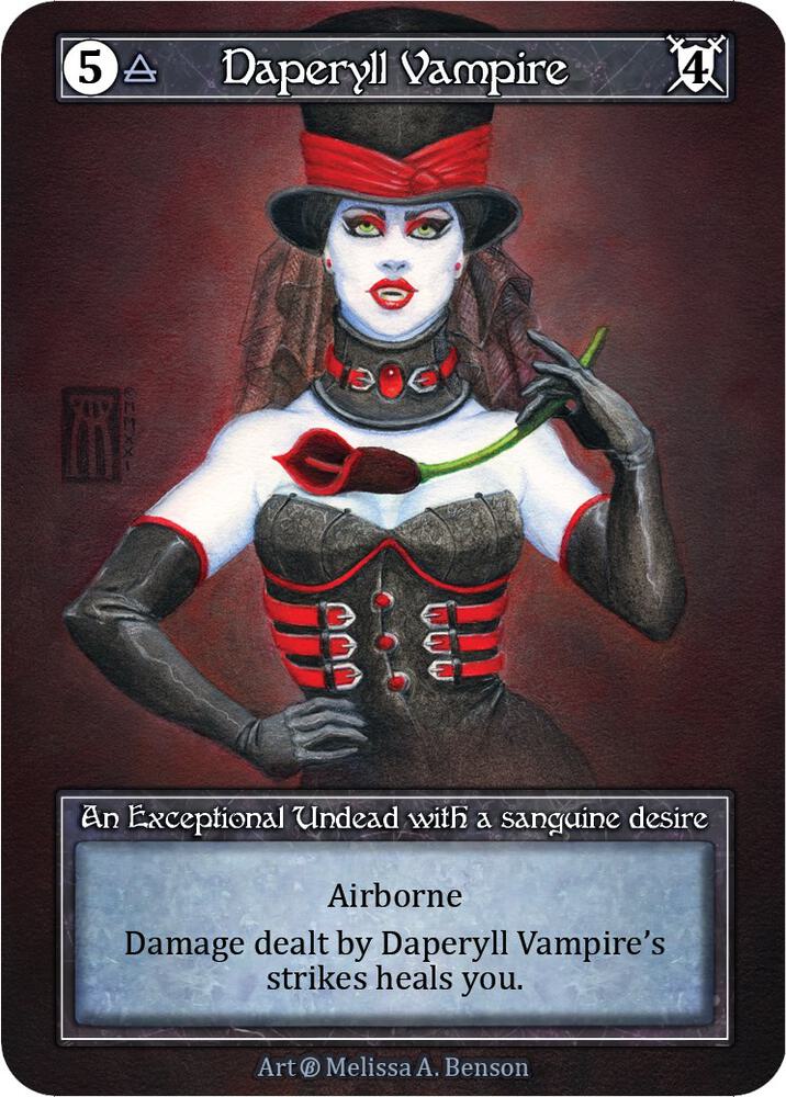 Daperyll Vampire (Foil) - Beta - Sorcery: Contested Realm