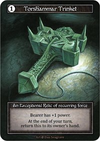 Torshammar Trinket (Foil) - Beta - Sorcery: Contested Realm card