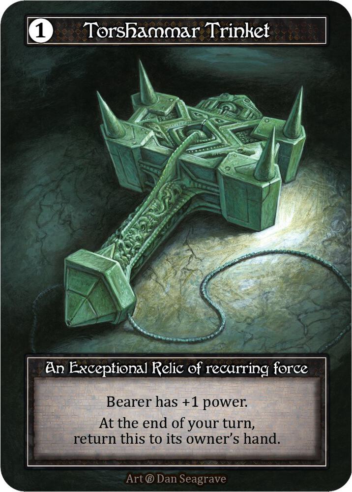 Torshammar Trinket (Foil) - Beta - Sorcery: Contested Realm