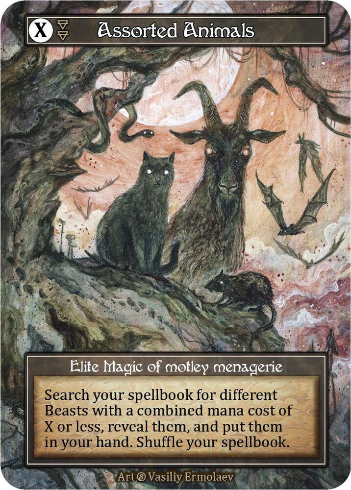Assorted Animals (Foil)