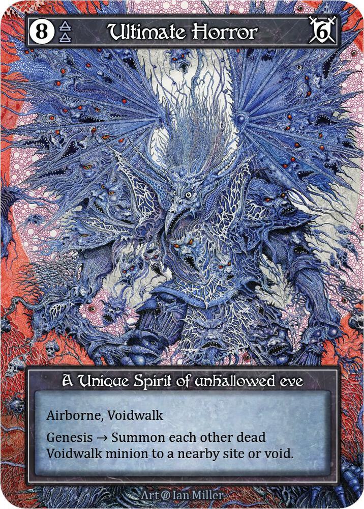 Ultimate Horror (Foil) - Beta - Sorcery: Contested Realm