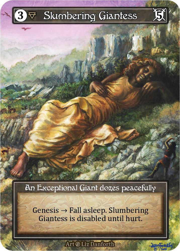 Slumbering Giantess (Foil)