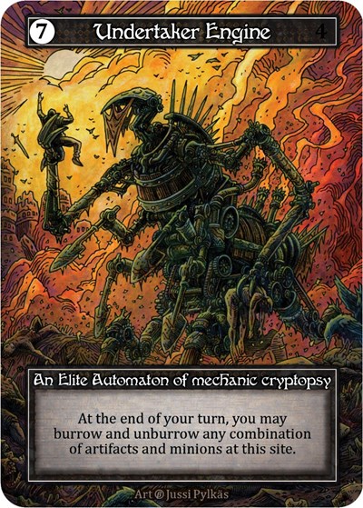 Undertaker Engine (Foil) Beta card price