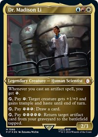 Dr. Madison Li (Display Commander) - Thick Stock