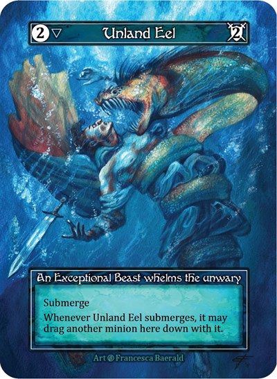 Unland Eel (Foil) Beta card price