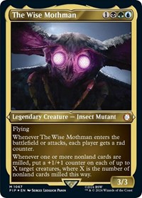 The Wise Mothman (Display Commander) - Thick Stock