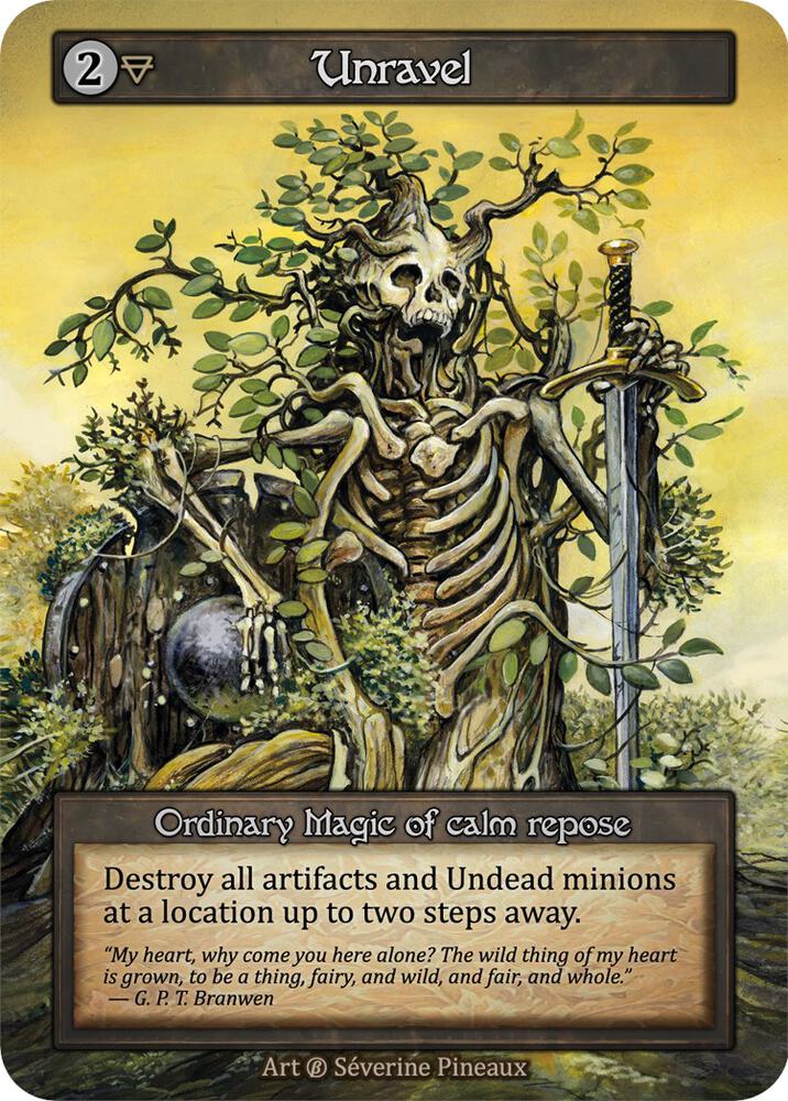 Unravel — Beta card