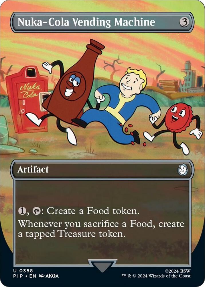 MTG ヌカコーラ自動販売機 サージFoil Fallout Nuka-Cola Vending Machine (Surge Foil) - Universes Beyond