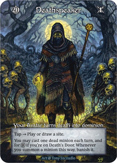 Deathspeaker (Foil) Beta card price