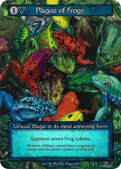 Plague of Frogs Beta card price