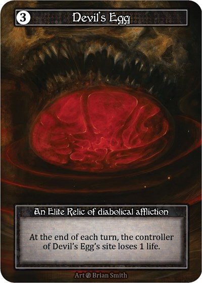 Devil's Egg (Foil) Beta card price