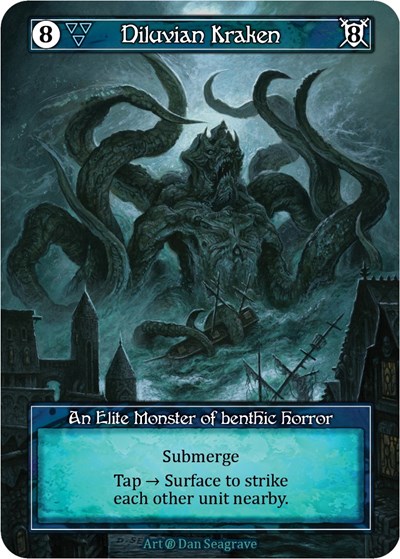Diluvian Kraken (Foil) card