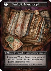 Pnakotic Manuscript (Foil) - Beta - Sorcery: Contested Realm card