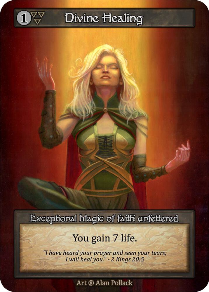 Divine Healing — Beta card