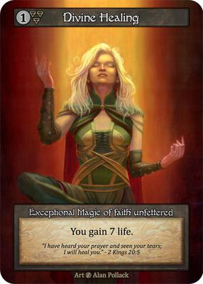 Divine Healing — Beta card