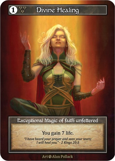 Divine Healing (Foil) Beta card price