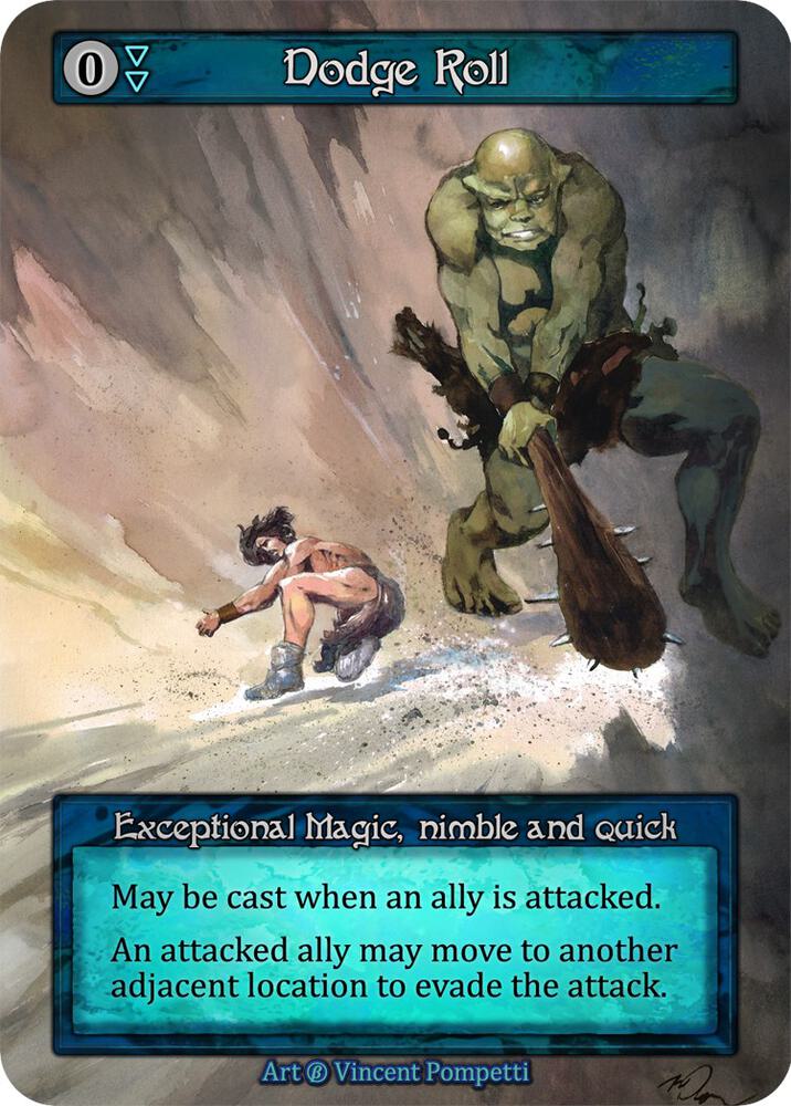Dodge Roll — Beta card