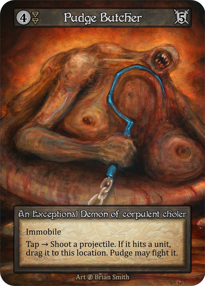 Pudge Butcher — Beta card