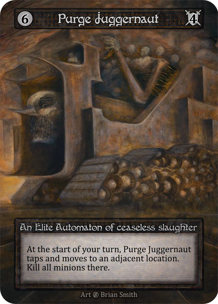 Purge Juggernaut — Beta card